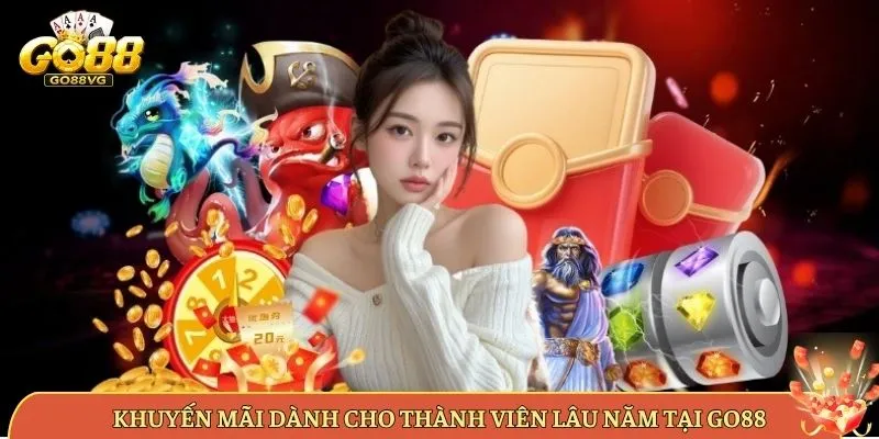 Khuyến Mãi Dành Cho Thành Viên Lâu Năm Tại Go88