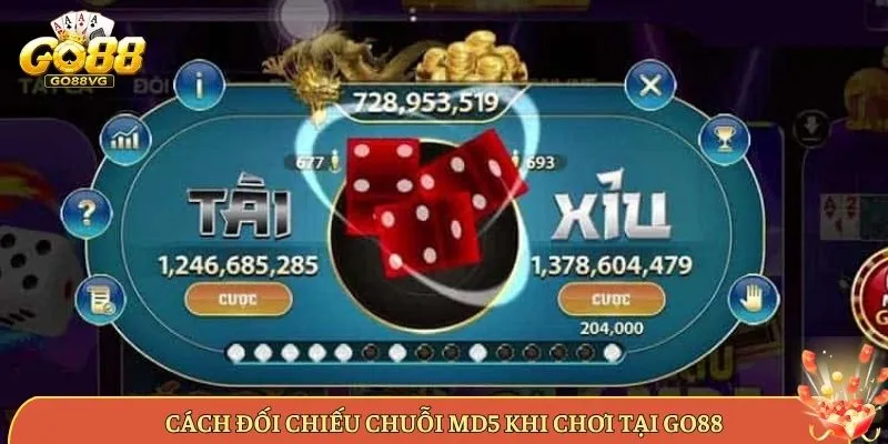 Cách Đối Chiếu Chuỗi MD5 Khi Chơi Tại Go88
