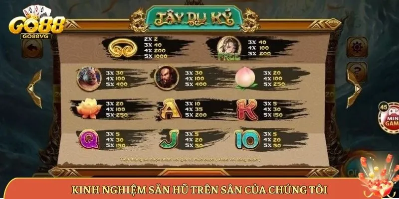 Kinh Nghiệm Săn Hũ Trên Sân Của Chúng Tôi