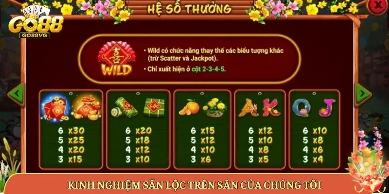 Kinh Nghiệm Săn Lộc Trên Sân Của Chúng Tôi