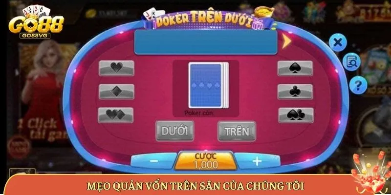 Mẹo Quản Vốn Trên Sân Của Chúng Tôi