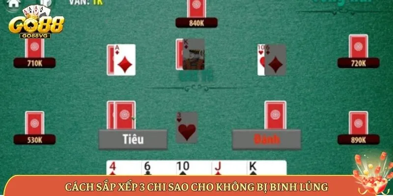 Cách Sắp Xếp 3 Chi Sao Cho Không Bị Binh Lủng