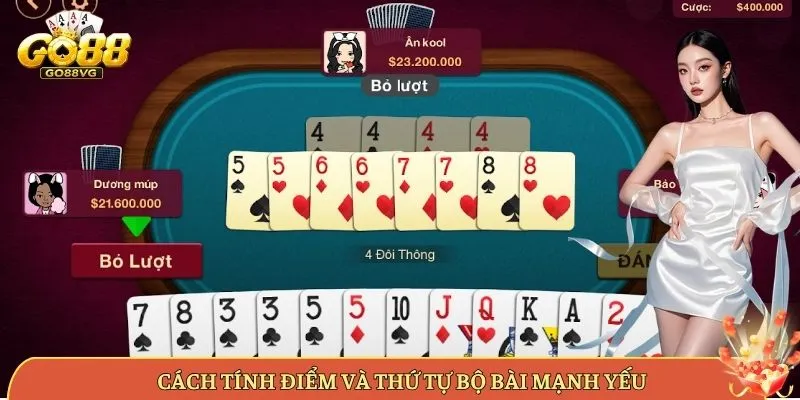 Cách Tính Điểm Và Thứ Tự Bộ Bài Mạnh Yếu